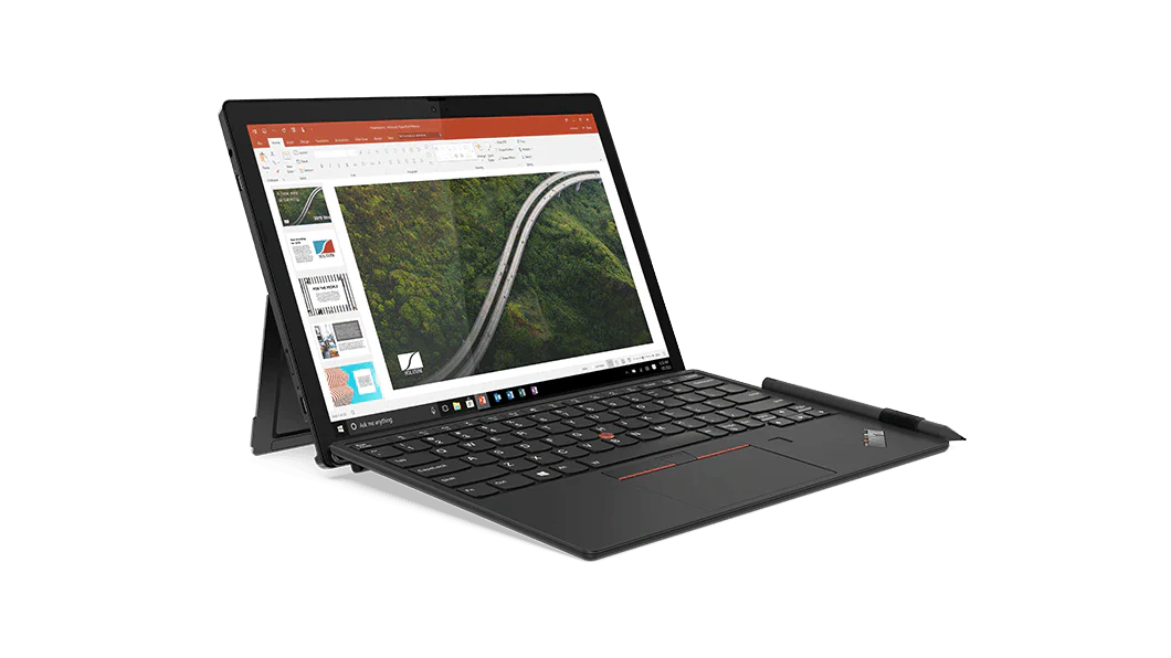 Lenovo ThinkPad X12 Detachable Laptop (20UW0005UE) - Intel Core i7, 11th Gen(1160G7), 512GB SSD, 16GB RAM, 12.3"Inch Display, Windows 10 Pro, 3-Years Warranty - Image 3