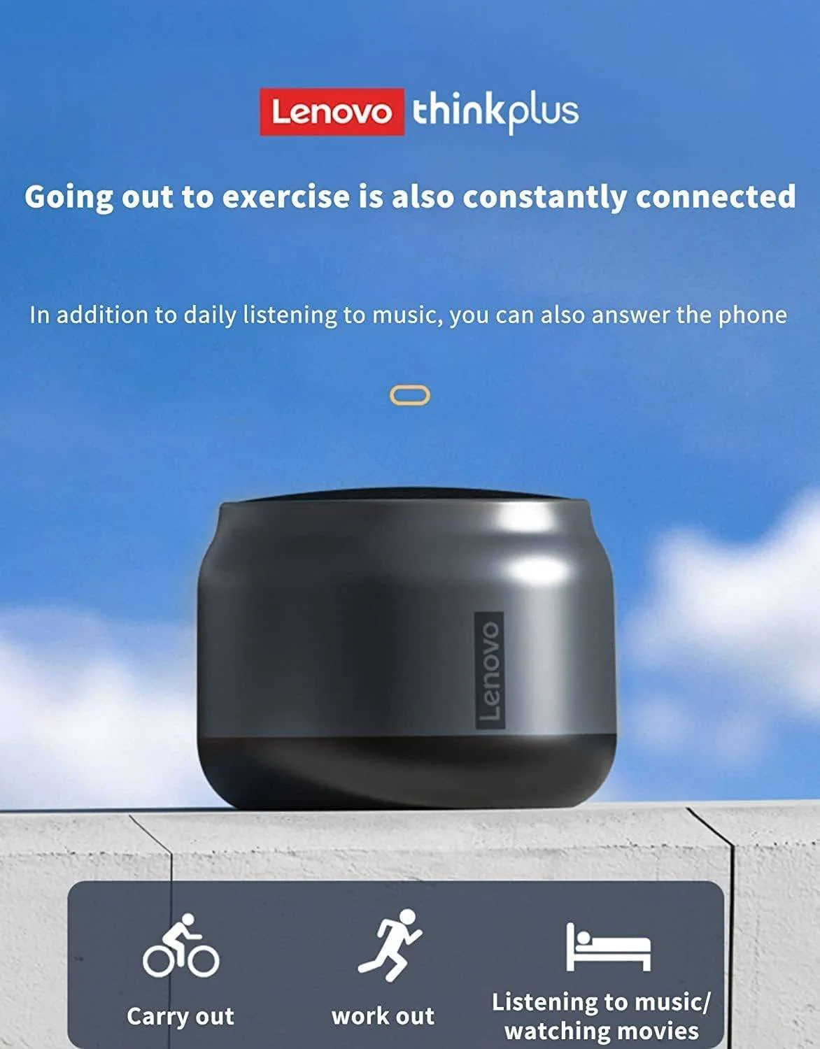 Lenovo Thinkplus K30 Portable Hifi Bluetooth Wireless Speaker - Image 3