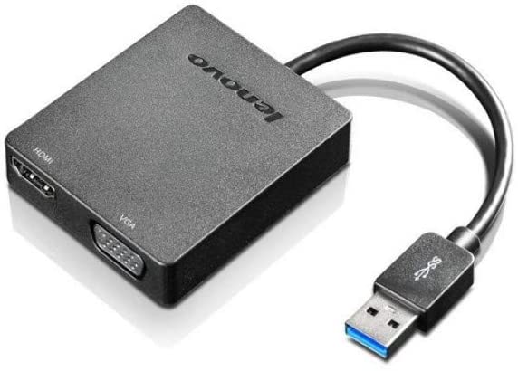 Lenovo USB 3.0 to VGA/HDMI Adapter (4X90H20061) - Image 2