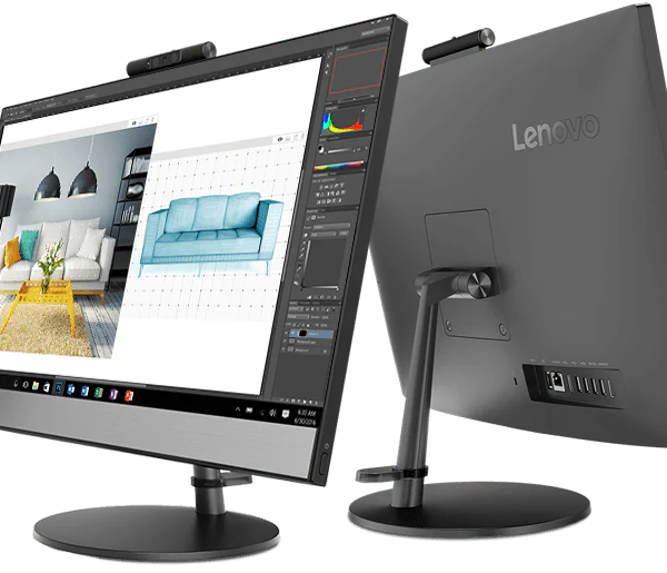 Lenovo V530T TWR Core i5-9400 4GB DDR4 RAM 1TB Harddisk + 18.5″ Monitor Desktop(11BH-00EFUM) - Image 3