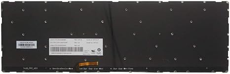 Lenovo Yoga 500-15IBD Laptop Replacement Keyboard (Also Works With Lenovo Yoga 500-15, 500-15ISK) - Image 4