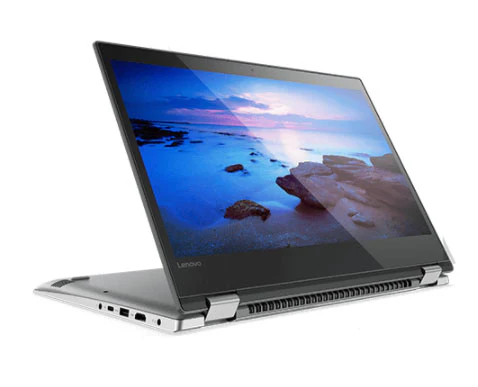 Lenovo Yoga 520-14IKBR Laptop (81C800LRUE)- Intel Core i3-7020U Processor, 7th Gen, 4GB RAM, 1TB Hard Disk, Backlit, 14 Inch Display, High Definition Touchscreen, Windows 10 Home - Image 2