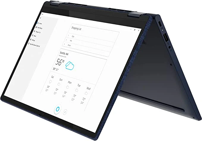Lenovo Yoga 6 13ALC7 Laptop (82UD0050UE) - AMD Ryzen 7, AMD Ryzen 7 5700U, 512GB SSD, 8GB RAM, 13.3"Inch Touch Screen Display, 1-Year Warranty
