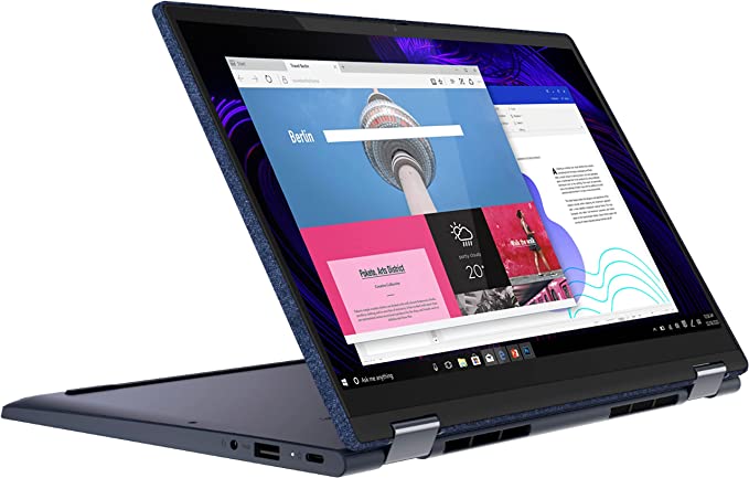 Lenovo Yoga 6 13ALC7 Laptop (82UD0050UE) - AMD Ryzen 7, AMD Ryzen 7 5700U, 512GB SSD, 8GB RAM, 13.3"Inch Touch Screen Display, 1-Year Warranty - Image 3