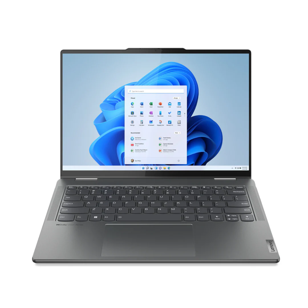 Lenovo Yoga 7 14IRL8 Laptop - Intel Core i7 1355U, 16GB RAM LPDDR5 5200, 512GB SSD, Windows 11 Home (82YL008DUE) - Image 2