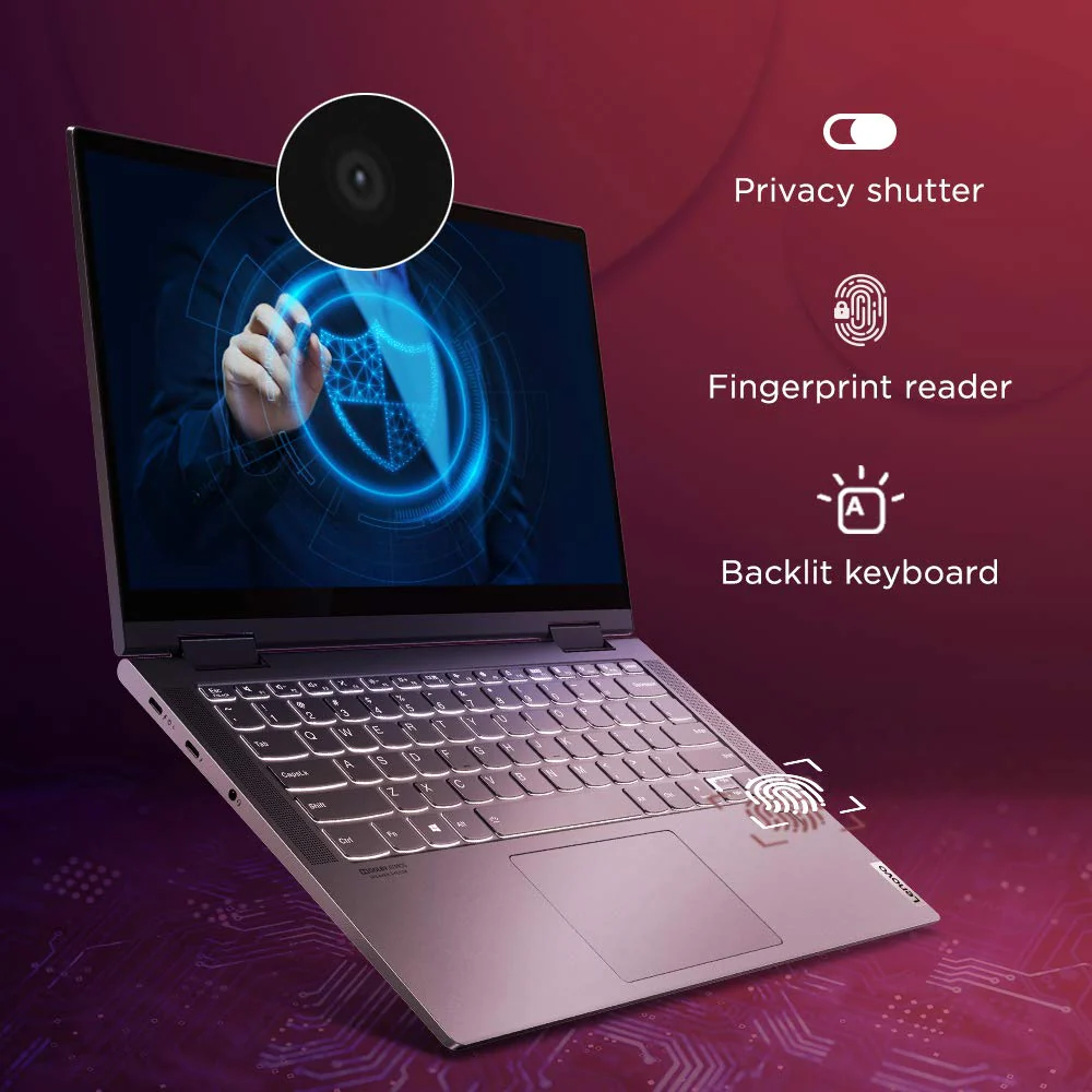 Lenovo Yoga 7i Laptop Core i7 11th Gen, 16 GB, 512 GB SSD, Windows 10-82BH005WUE - Image 2