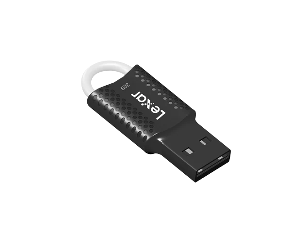 Lexar 32GB JumpDrive V40 USB 2.0 Flash Drive, Black (LJDV40-32GAB) - Image 2
