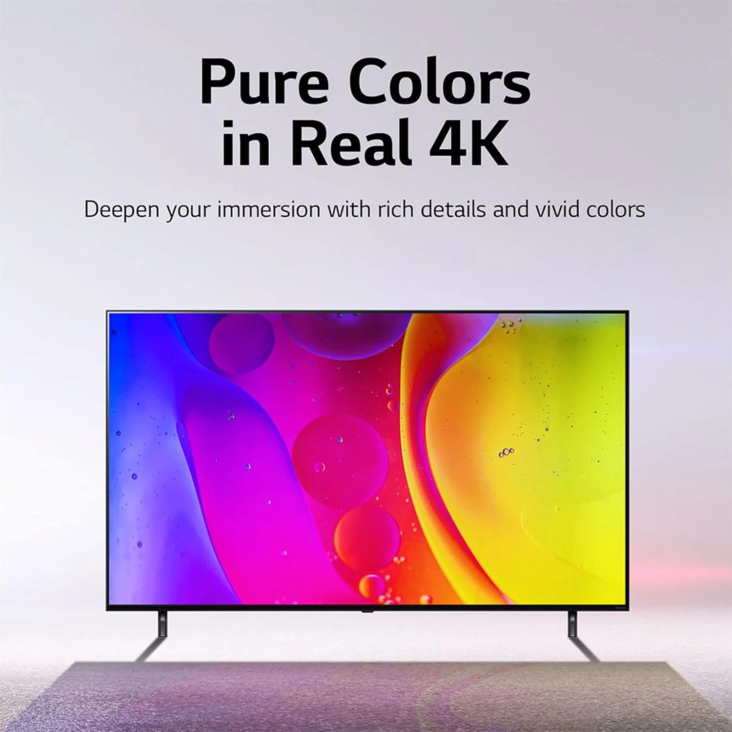 LG (65NANO846QA) NanoCell TV 65 Inch NANO84 Series, Cinema Screen Design 4K Active HDR WebOS Smart AI ThinQ Local Dimming - Image 3