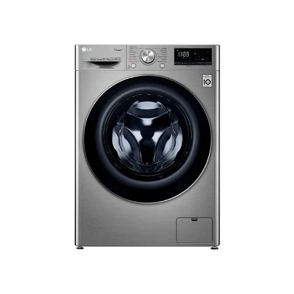 LG F4V5RGP2T Front Load Steam Washer & Dryer Washing Machine– 10.5kg Washer, 7kg Dryer,AI Direct Drive