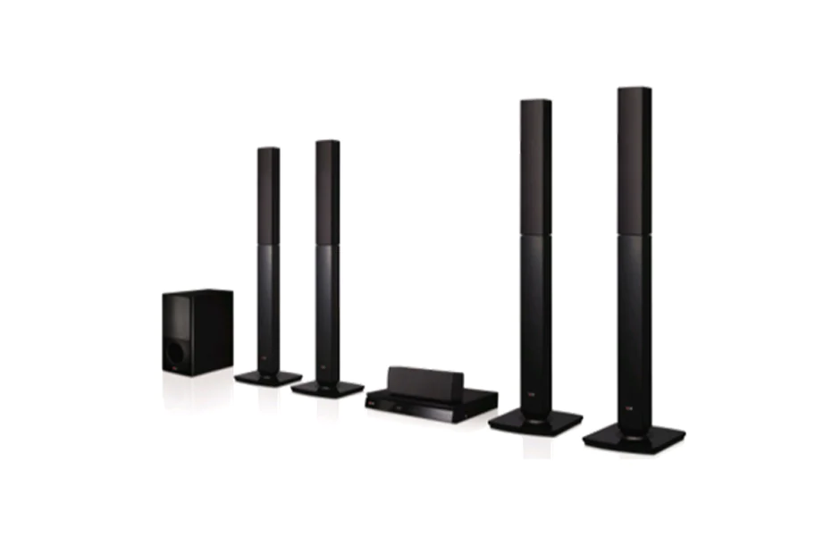 LG (LHD657) 5.1CH 1000W Tall Boy Home Theatre With Bluetooth, FM Radio, HDMI - Image 2