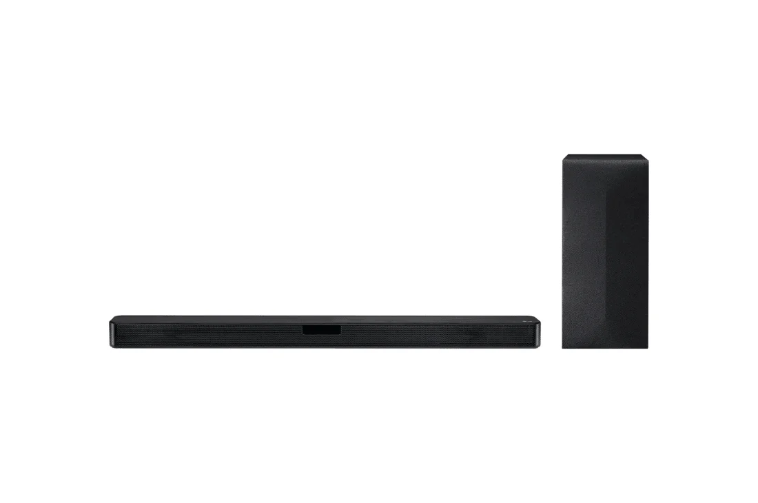 LG Sound Bar SL4, 2.1ch, 300W, Adaptive Sound control, TV Sound Sync, Wireless - Image 2