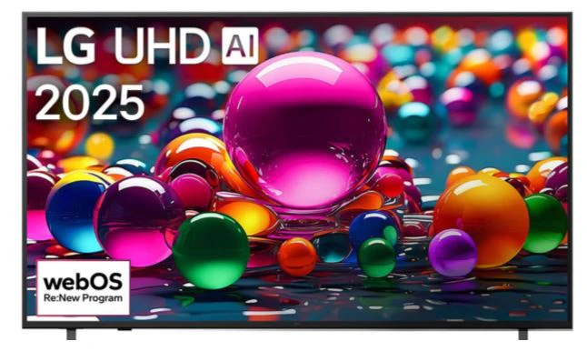 LG 65UA80006LC 65" 4K UHD Smart LED TV – Crisp 4K visuals, HDR support, and seamless webOS smart streaming
