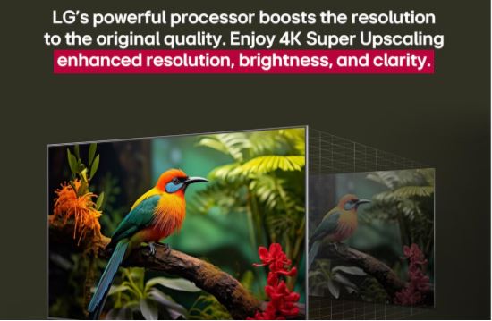 LG 65UA80006LC 65" 4K UHD Smart LED TV – Crisp 4K visuals, HDR support, and seamless webOS smart streaming - Image 4