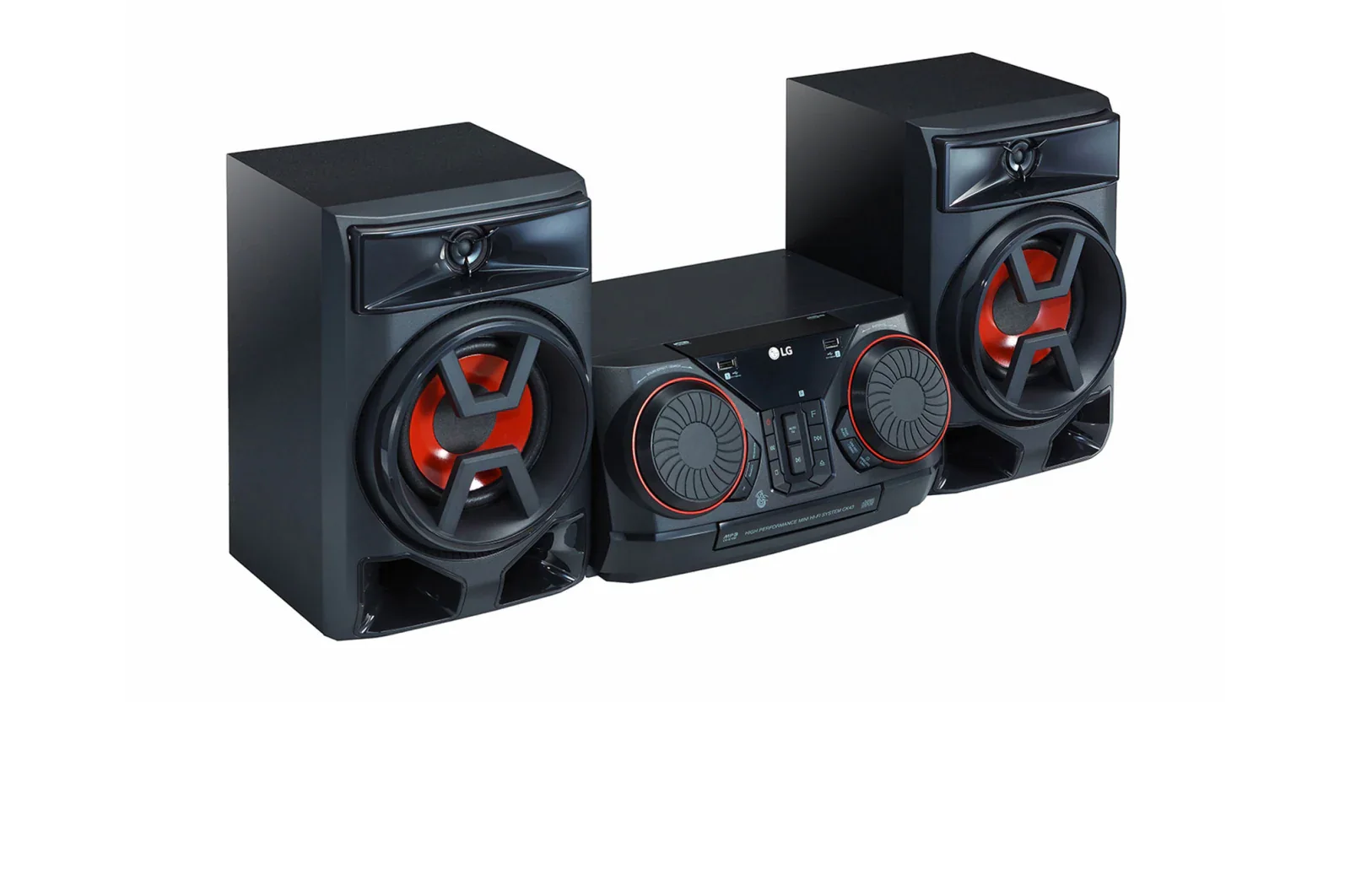 LG XBOOM (CK43) 300W 2CH Sound System With FM Radio, Multiple Bluetooth - Image 4