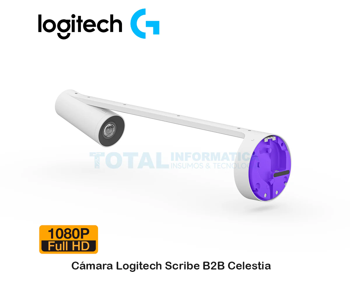 Logitech 1080P scribe conferencing camera for video conferencing rooms, dongle traceiver,100-240v power supply with international adapter set- 960-001332"