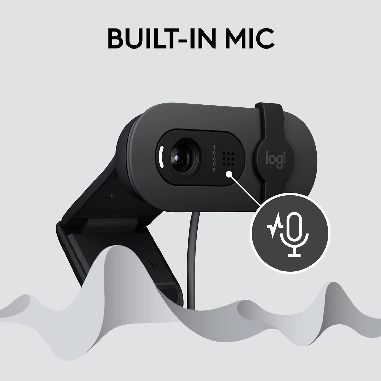 Logitech Brio 100 Full HD 1080p Webcam - Image 4