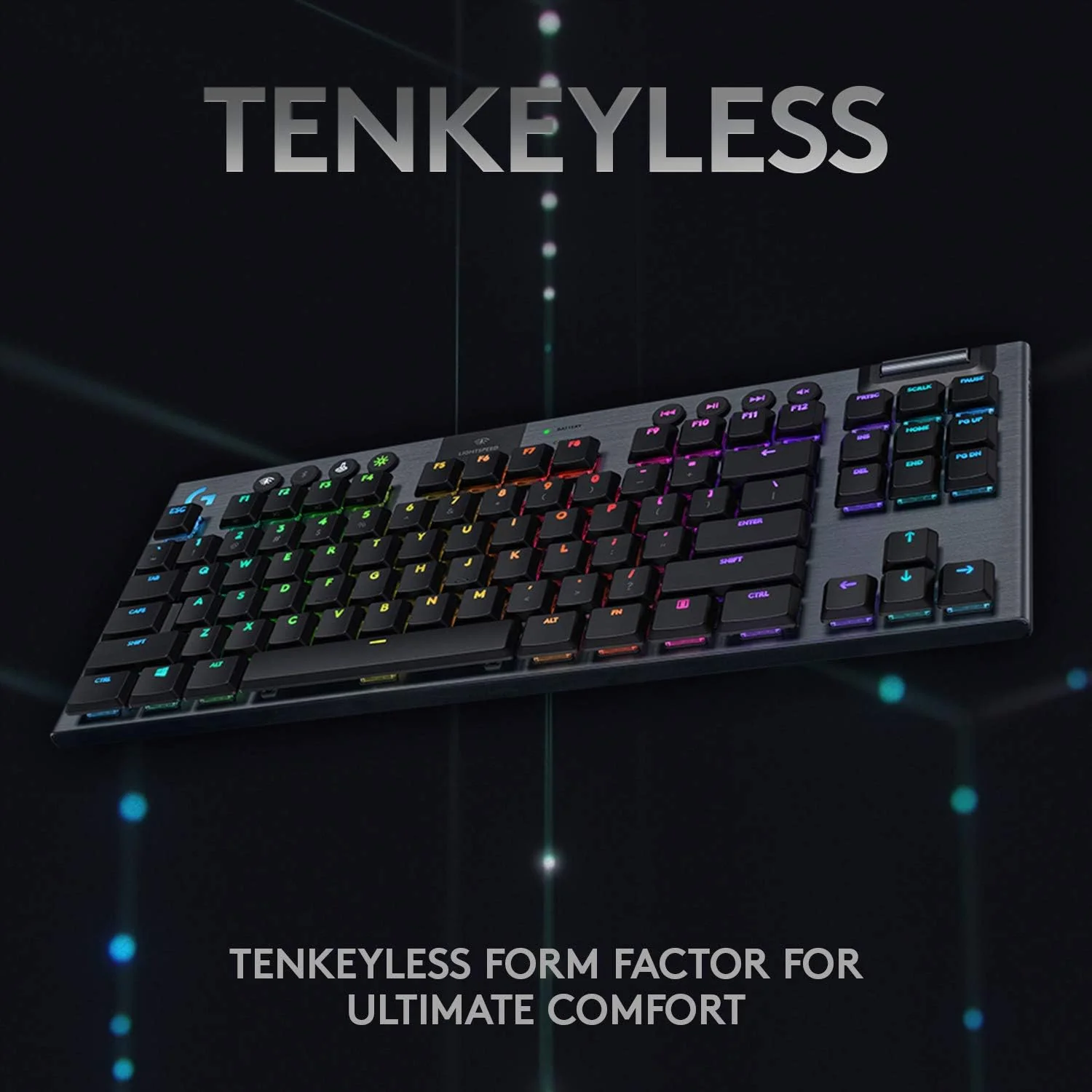 Logitech G G915 TKL Lightspeed Wireless RGB Mechanical Gaming Keyboard - Image 4