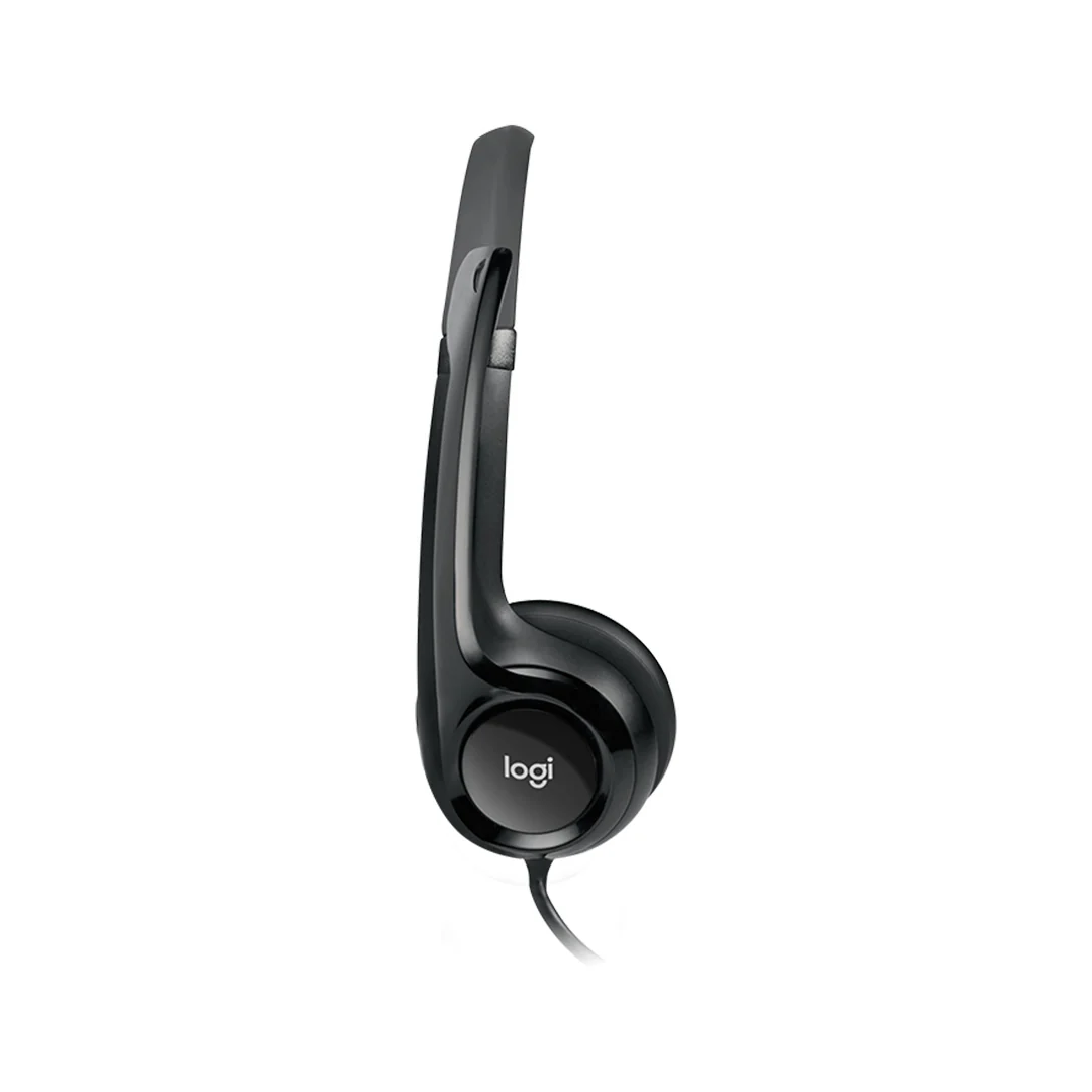 Logitech H390 USB Headset (981-000406) – Noise-Canceling Mic, Digital Stereo Sound, Inline Controls, Plug-and-Play for PC & Ma - Image 5