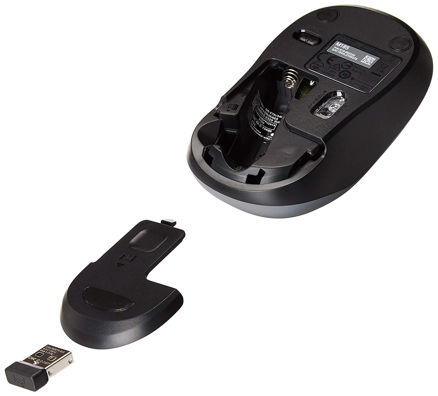 Logitech M185 Wireless Optical Mouse - Image 11