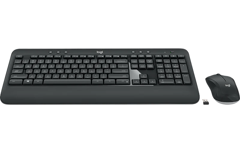 Logitech MK540 Advanced Wireless Keyboard and Mouse Combo - Carbon - 920-008685 – Carbon, Long-Range Reliable Typing & Smooth Navigation - Image 2