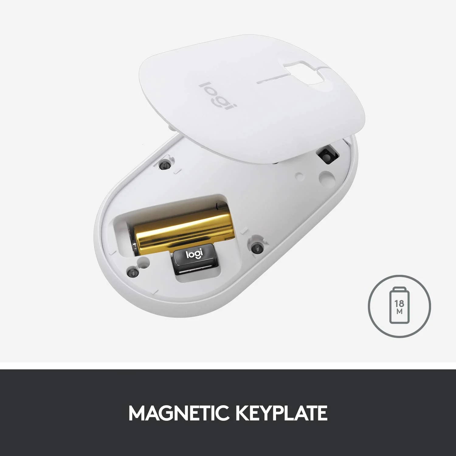 Logitech Pebble M350 Wireless & Bluetooth Mouse - Image 8