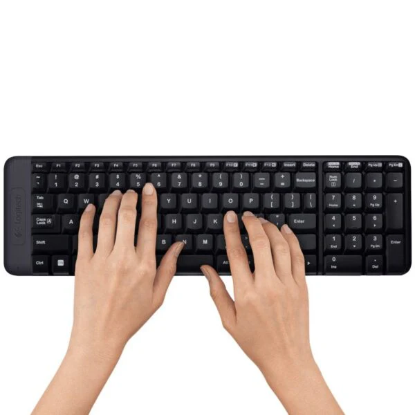 Logitech MK220 Wireless Keyboard & Mouse 920-003161- A compact and reliable wireless combo that ensures smooth typing and precise control for efficient everyday computer use - Image 2