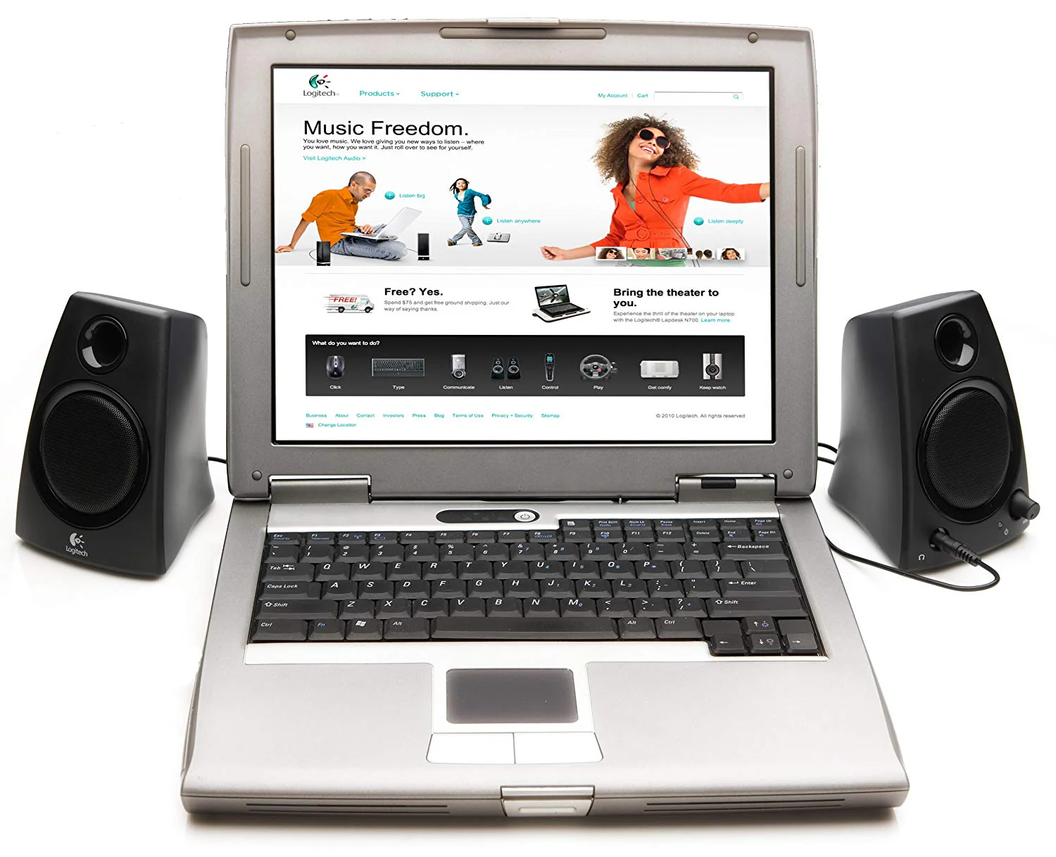 Logitech Z130 Compact 2.0 Stereo Speakers, 3.5mm Jack - Image 3