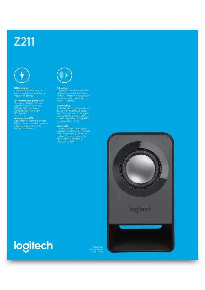 Logitech Z211 Compact USB-Powered Speakers - Image 6