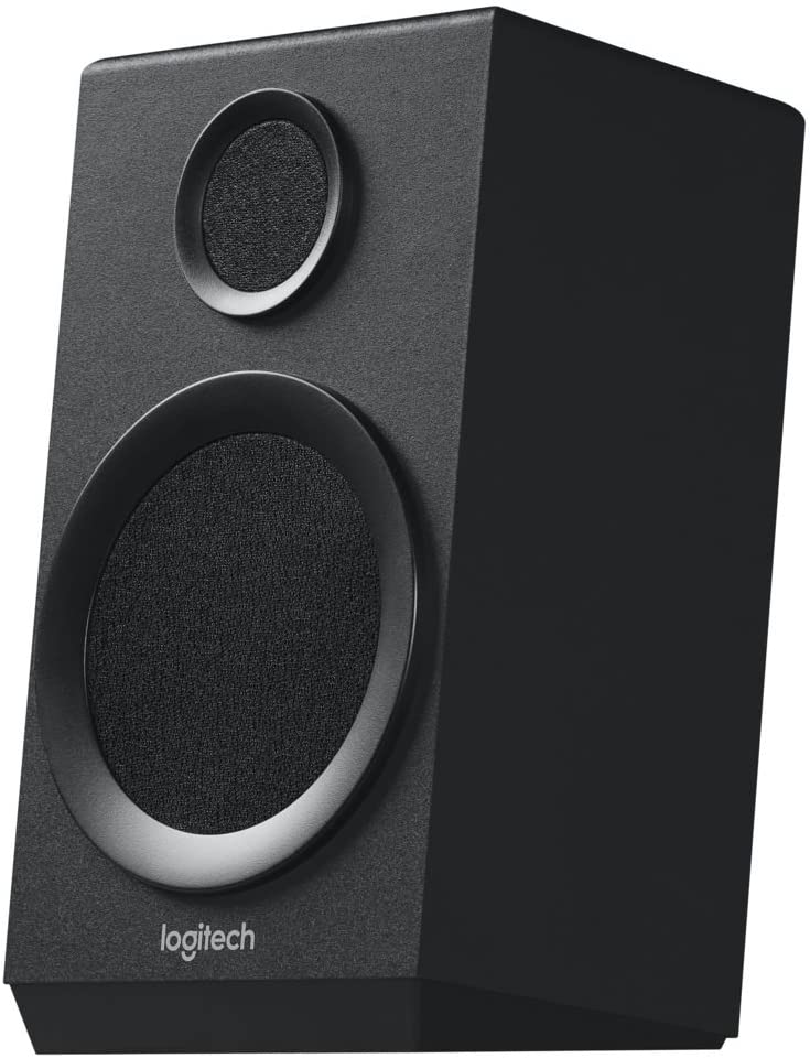 Logitech Z333 2.1 Multimedia Speaker System with Subwoofer, Rich Bold Sound, 80 Watts Peak Power, Strong Bass, Black - 980-001203 - Image 5