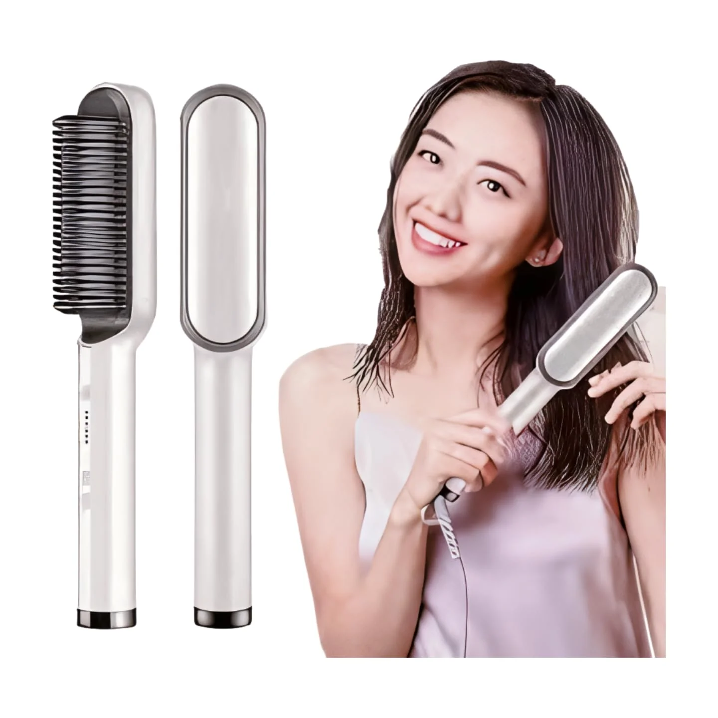 Madswas FH909 Electric Hair Straightening Comb – Professional Hair Styler Brush for Smooth & Frizz-Free Hair - Image 3
