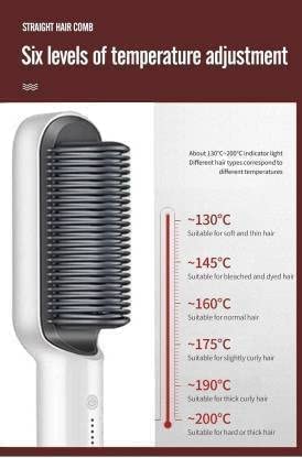 Madswas FH909 Electric Hair Straightening Comb – Professional Hair Styler Brush for Smooth & Frizz-Free Hair - Image 4