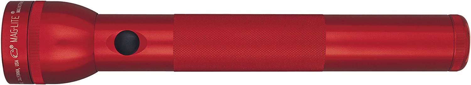 Maglite Heavy-Duty Incandescent 3-Cell D Flashlight, Red - ST3D036U - Image 3