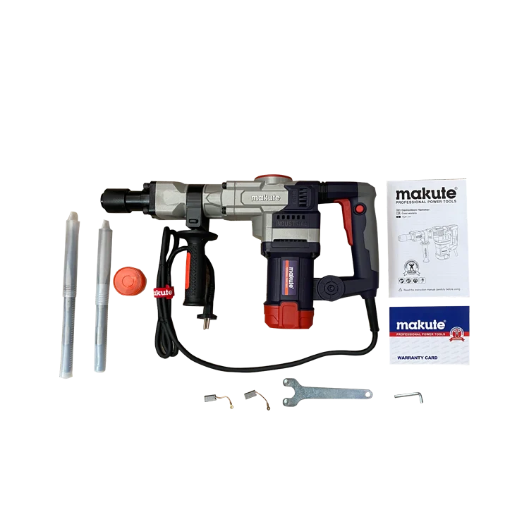 Makute DH2150 Heavy Duty Demolition Hammer – 2150W Industrial Electric Concrete Breaker with Chisel – Professional Jack Hammer for Construction, Road & Tile Demolition Work - Image 2