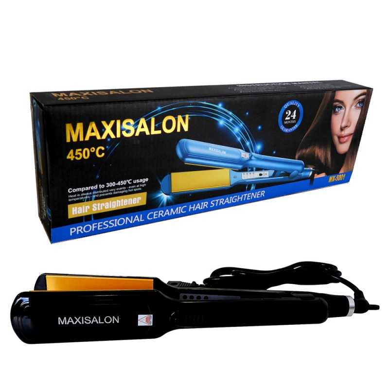 Maxisalon MX-5001 Professional Ceramic Hair Straightener – Fast Smooth Styling, Frizz-Free Results - Image 3