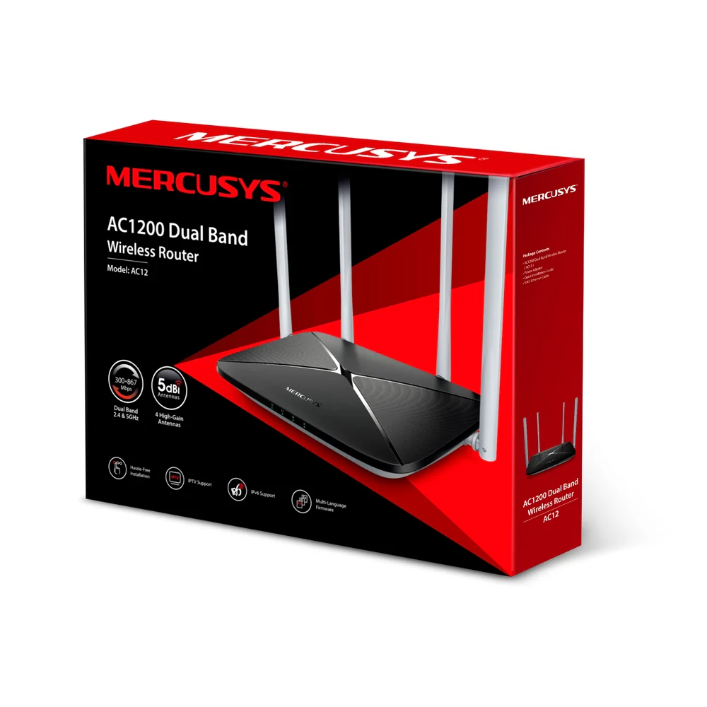 Mercusys AC1200 Dual Band wireless router - Image 3