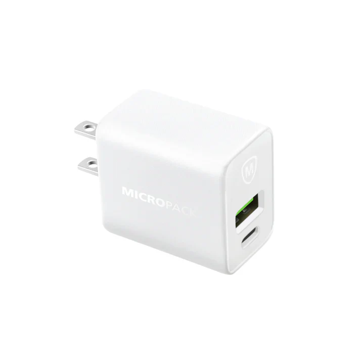 Micropack 33W Fast Charging Dual Ports Wall Charger (MWC-233PD) - Image 3