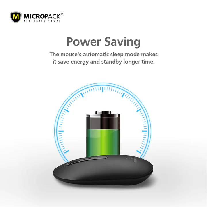 Micropack Inspire Bluetooth 5.0 Wireless Mouse (MP-707B) - Image 5