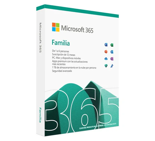 Microsoft Office 365 Family - 1 Year Medialess (ESD) upt to 6 Users (6GQ-00087) - Image 3