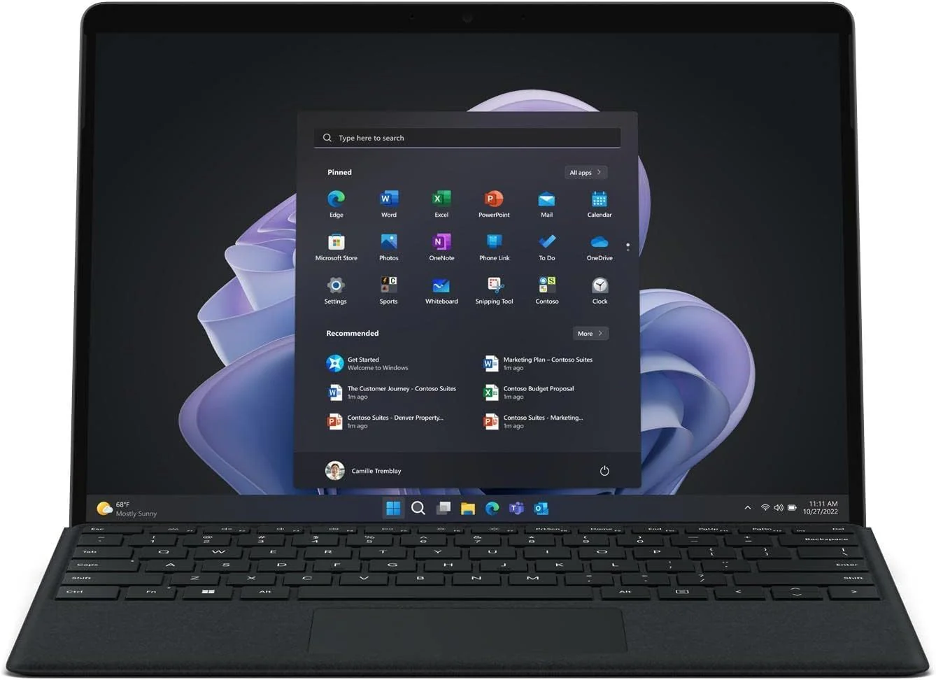 Microsoft Surface Pro 9, 2-in-1 Tablet Laptop - Intel Core i7-1265U 12th Gen, 16GB RAM, 512GB SSD, 13" FHD, Windows 11 Pro (QIY-00017) - Image 2