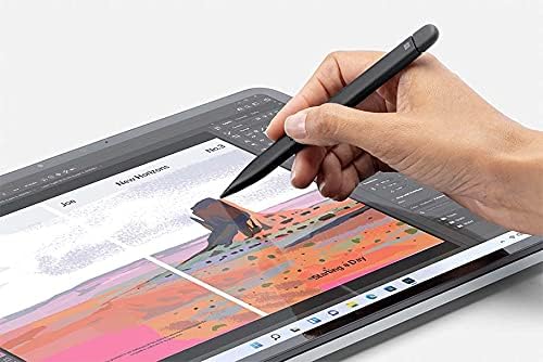 Microsoft Surface Slim Pen 2 – Compatible with Surface Pro 8/Surface Pro X/Surface Laptop Studio/Surface Duo 2, Touchscreen Tablet Pen with Haptic Motor sensation, Real-time writing, pinpoint accuracy - Image 2