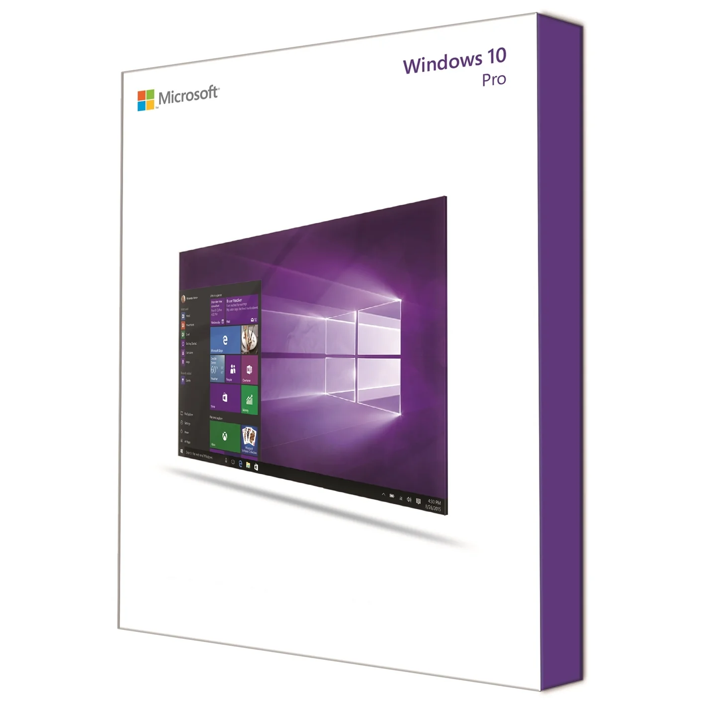 Microsoft Windows Proffesional 10 64Bit Eng Intl 1pk DSP OEI DV (Operating system) - FQC-08929U5 - Image 2