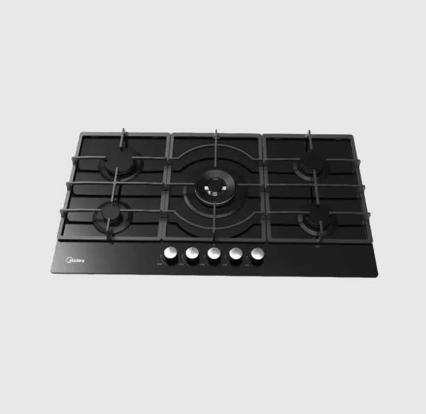 Midea MG90GQ095AL1B-BS 5 Burners Built-In Gas Hob – Spacious built-in cooking solution with five burners for efficient meal preparation and everyday convenience - Image 2