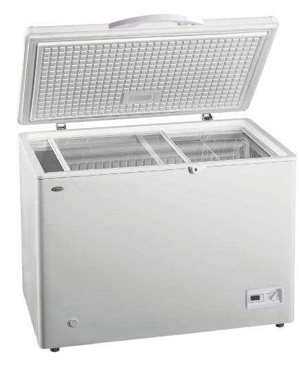 Mika MCF300W (SF380W) 280Ltrs Deep Freezer - Two basket, Cool pack – the maintain cold during power cuts