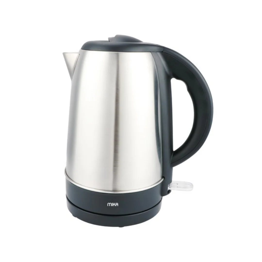 Mika MKT2101X 1.7L Stainless Steel Electric Kettle – 360° Cordless Design with Concealed Heating Element - Image 2