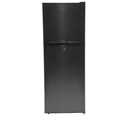 MIKA MRDCD75XLB 138L Double Door Fridge – Dark Silver- Energy-Efficient, Compact & Durable