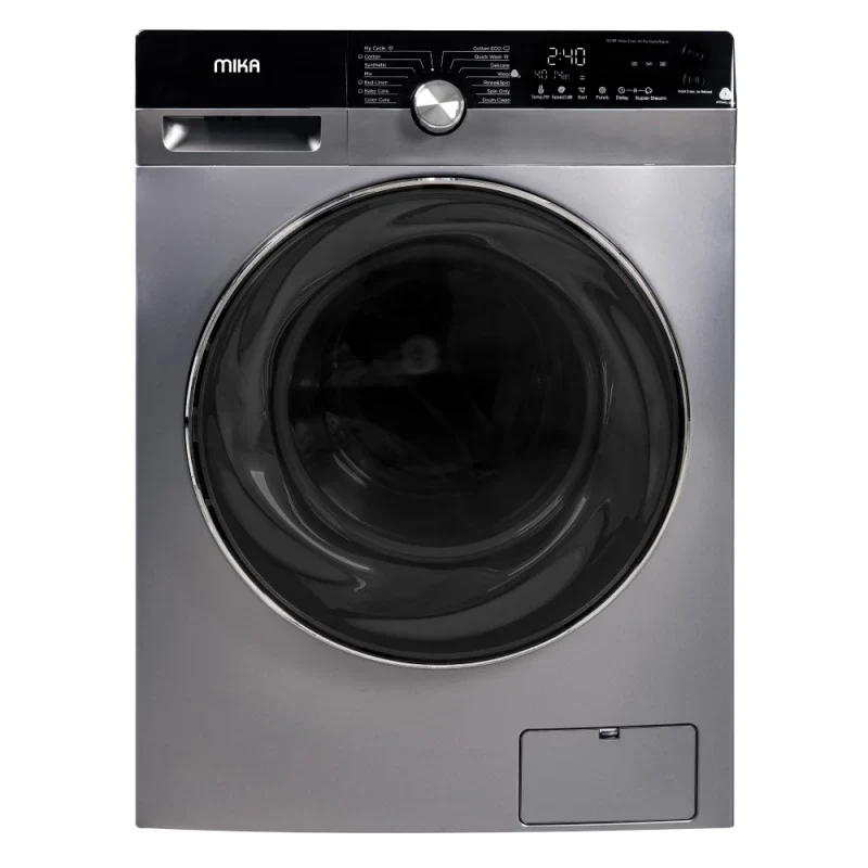 Mika MWAFS3212DS 12Kgs Front Load Washing Machine - Fully Automatic, Spin Speed: 1400 RPM