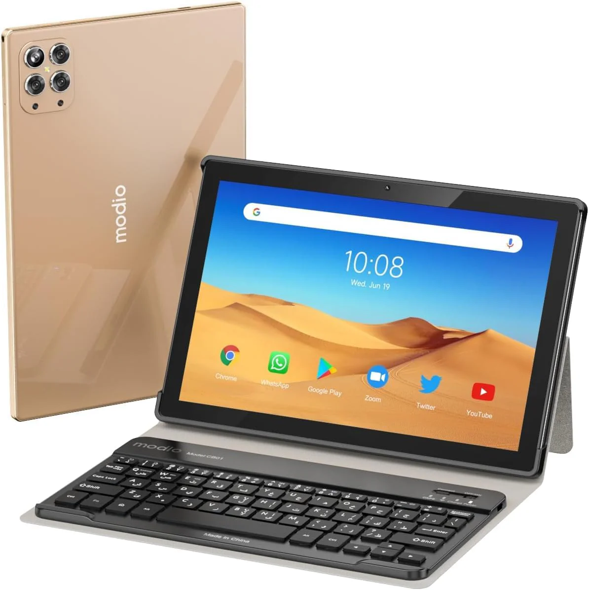 Modio M28 Tablet With free Keyboard Laptop RAM 8GB/ ROM 512G - Image 2