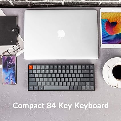 Monster K2 Wireless Mechanical Keyboard - Provides responsive typing and wireless convenience for gaming, work, and everyday use - Image 2