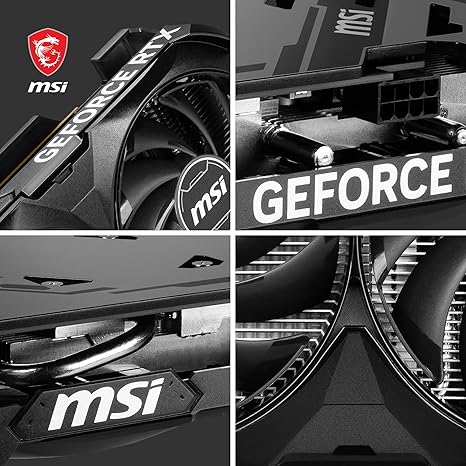 MSI GeForce RTX 4060 Ventus 2X Black 8G OC Gaming Graphics Card - Image 4
