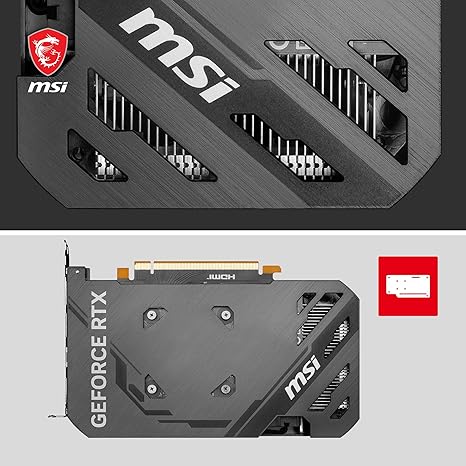 MSI GeForce RTX 4060 Ventus 2X Black 8G OC Gaming Graphics Card - Image 5